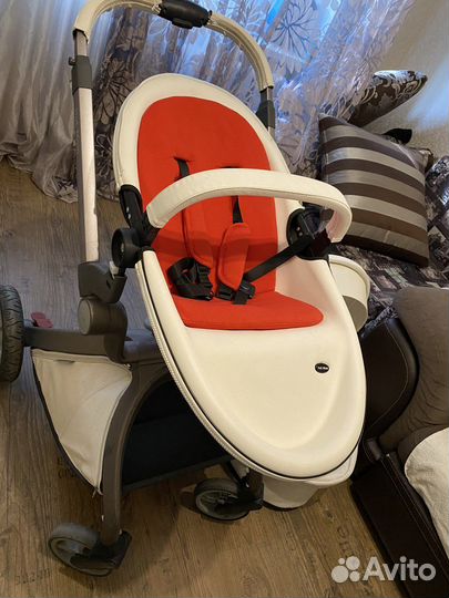 Коляска 2 в 1 эко кожа