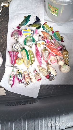 Елочные игрушки СССР