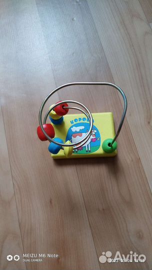 Развивающие деревянные игрушки