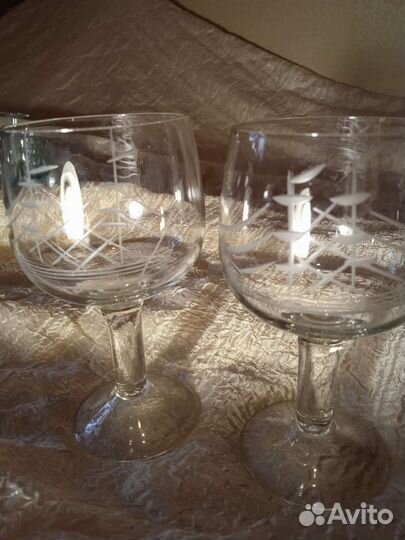 Бокалы фужеры Рюмки СССР