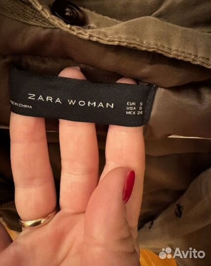 Парка женская zara