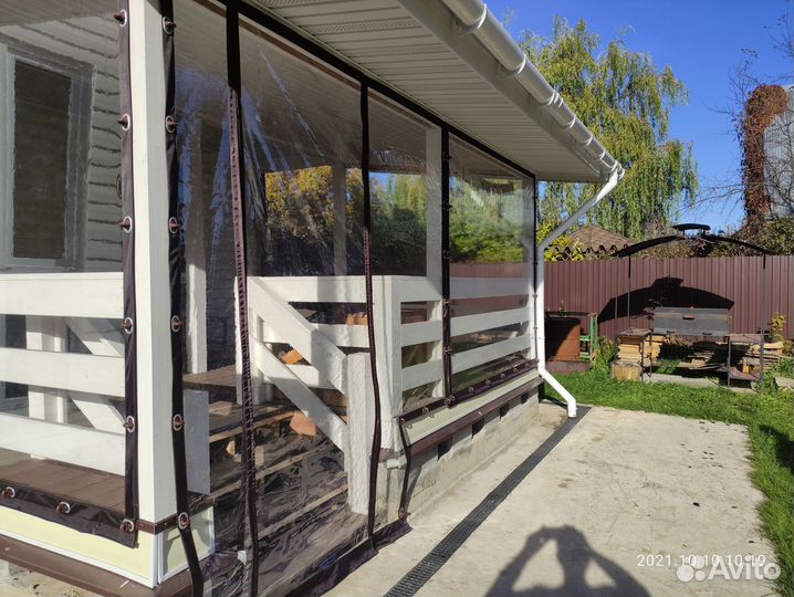 Мягкие окна под ключ