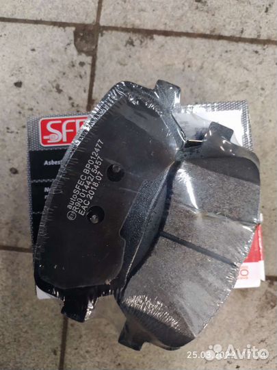 Передние колодки kia ceed jd