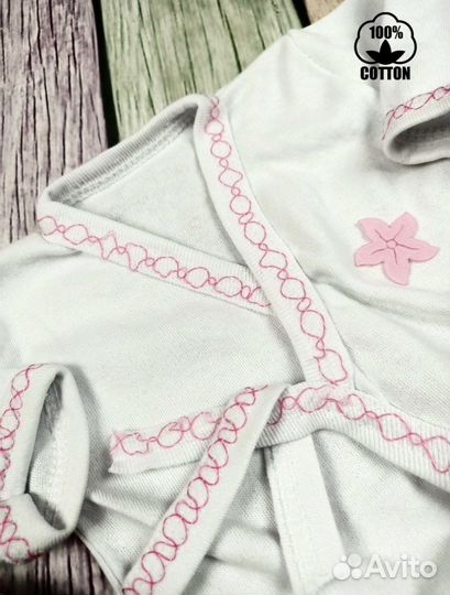 Комплект для новорождённых на выписку для девочки