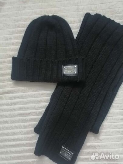 Набор шапка шарф женский