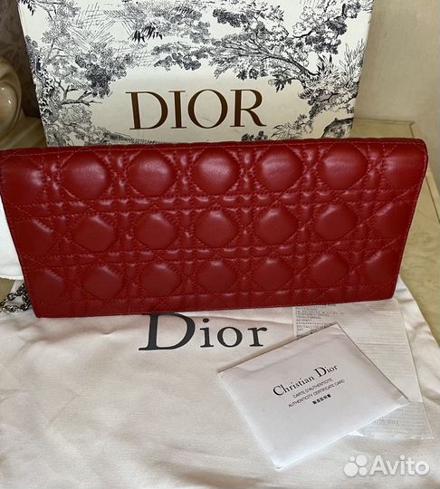 Клатч Christian Dior оригинал кожа