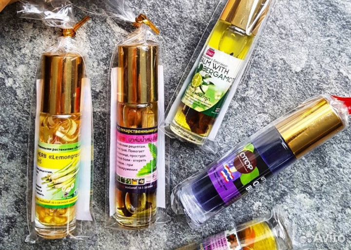 Ингалятор с эфирными маслами в ассортименте