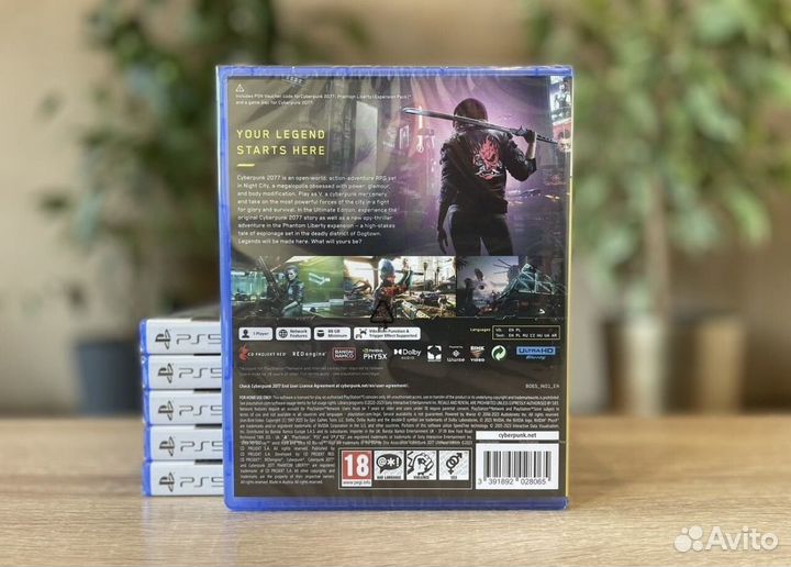 Игра Cyberpunk 2077 Ultimate Edition PS5
