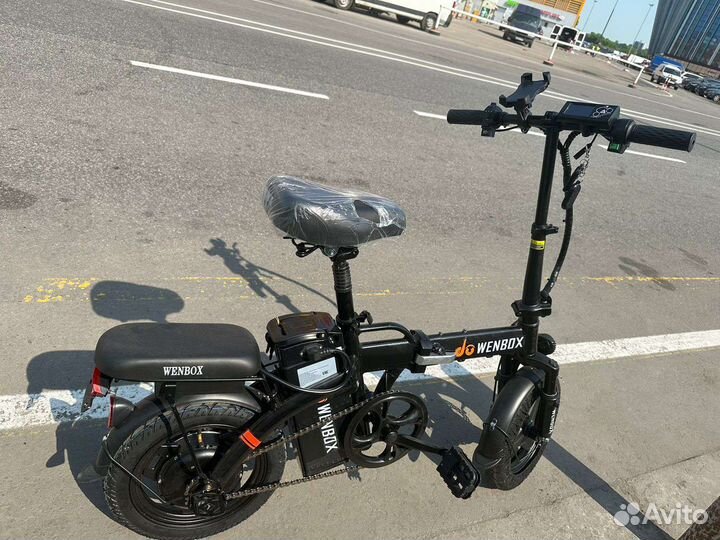 Электровелосипед складной