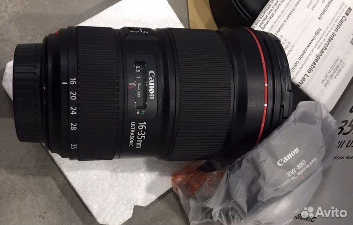 Canon EF 16-35mm f/2.8L III USM, Новый