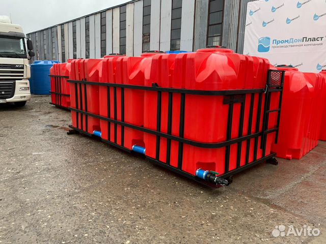 Емкость пластиковая для воды кас жку кассеты