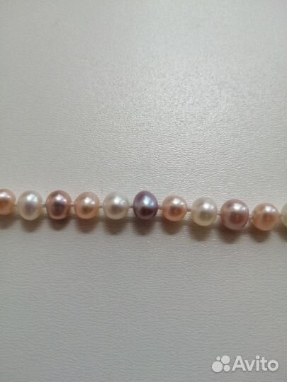 Китайский речной жемчуг, бусы и браслет