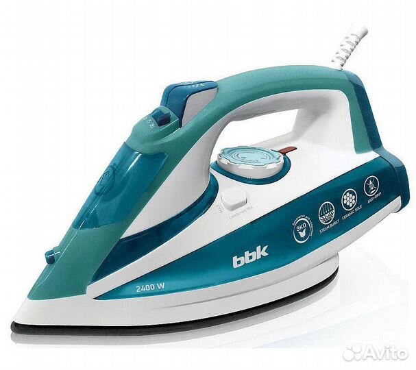 Утюг ISE-2401 BBK зеленый