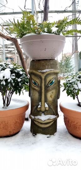 Вазон\кашпо/подставка/урна/ фигура ручной работы