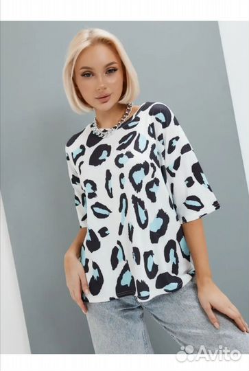 Футболка женская оверсайз