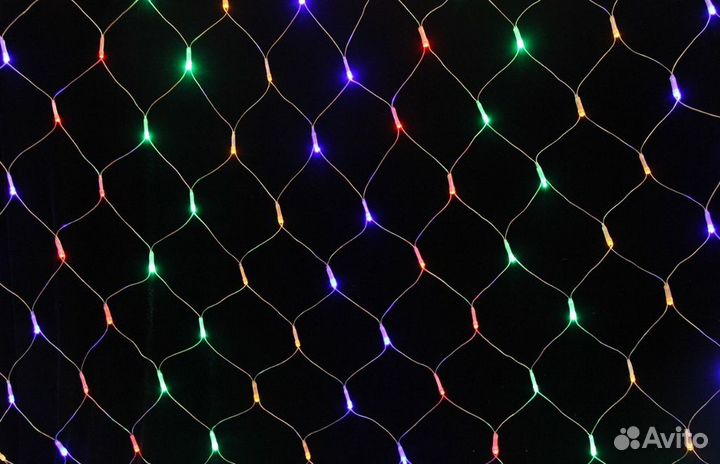 Гирлянды-сетка