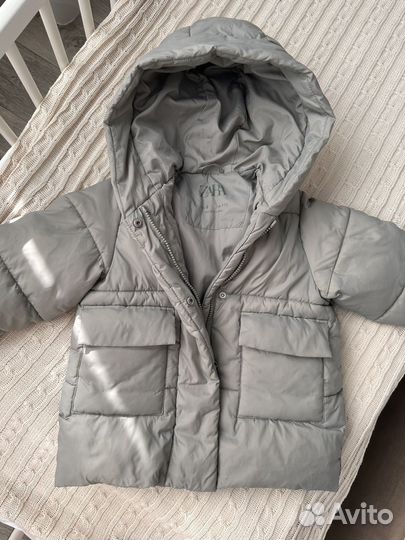 Куртка zara 116 для девочки демисезон