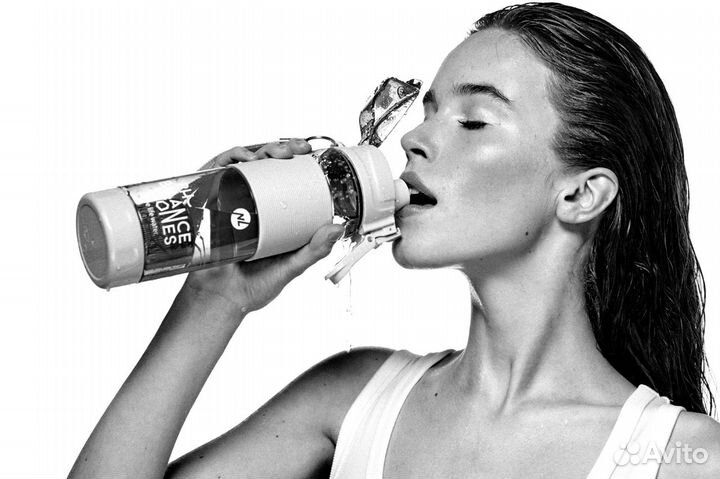 Бутылочка для воды,с комплектом PH Balance Stones