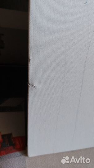 Холсты грунтованные на картоне и оргалите