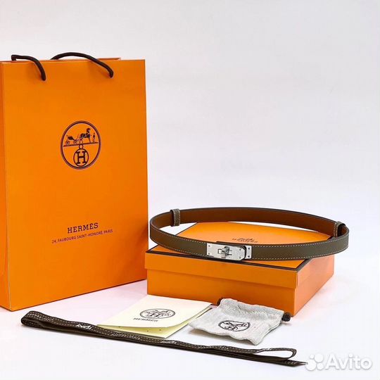 Ремень кожаный Hermes