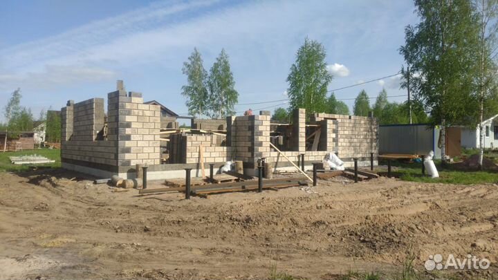 Арболитовые блоки с облицовкой