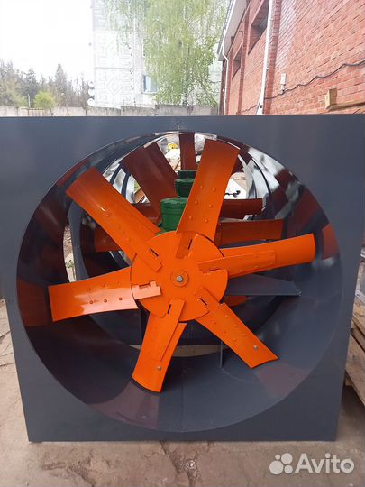 Сушильные камеры древесины-осевые вентиляторы во№8