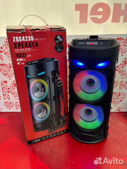 Портативная колонка ZQS 4239 б/у к3