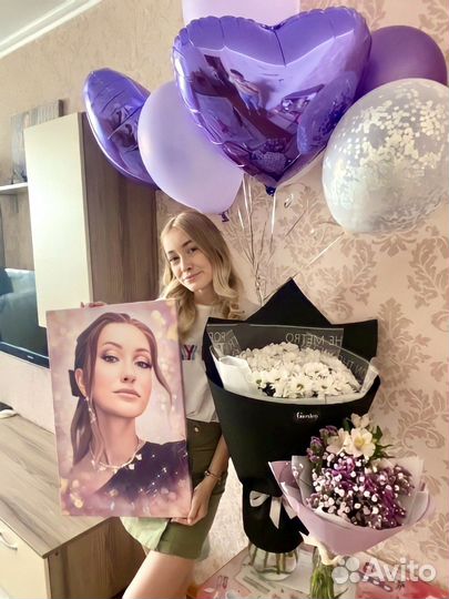 Портрет на холсте по фото. Чита - картины