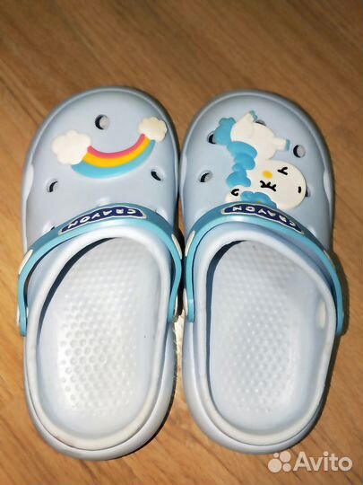 Тапочки сабо резиновые