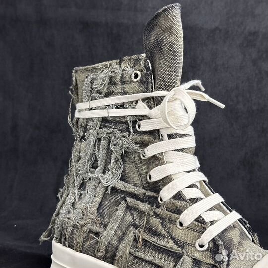 Кеды Rick Owens edfu drkshdw Slashed Sneakers