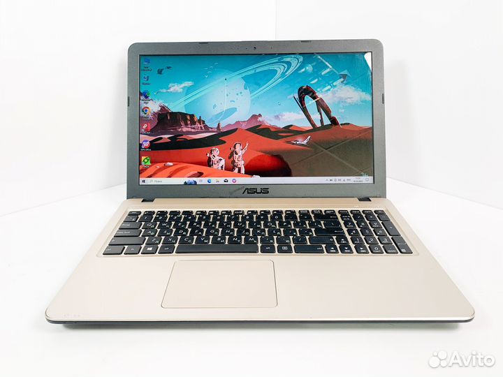 Ноутбук Asus 4 ядра/GeForce/SSD