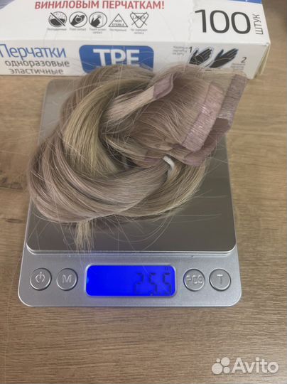 Волосы на лентах 40 см