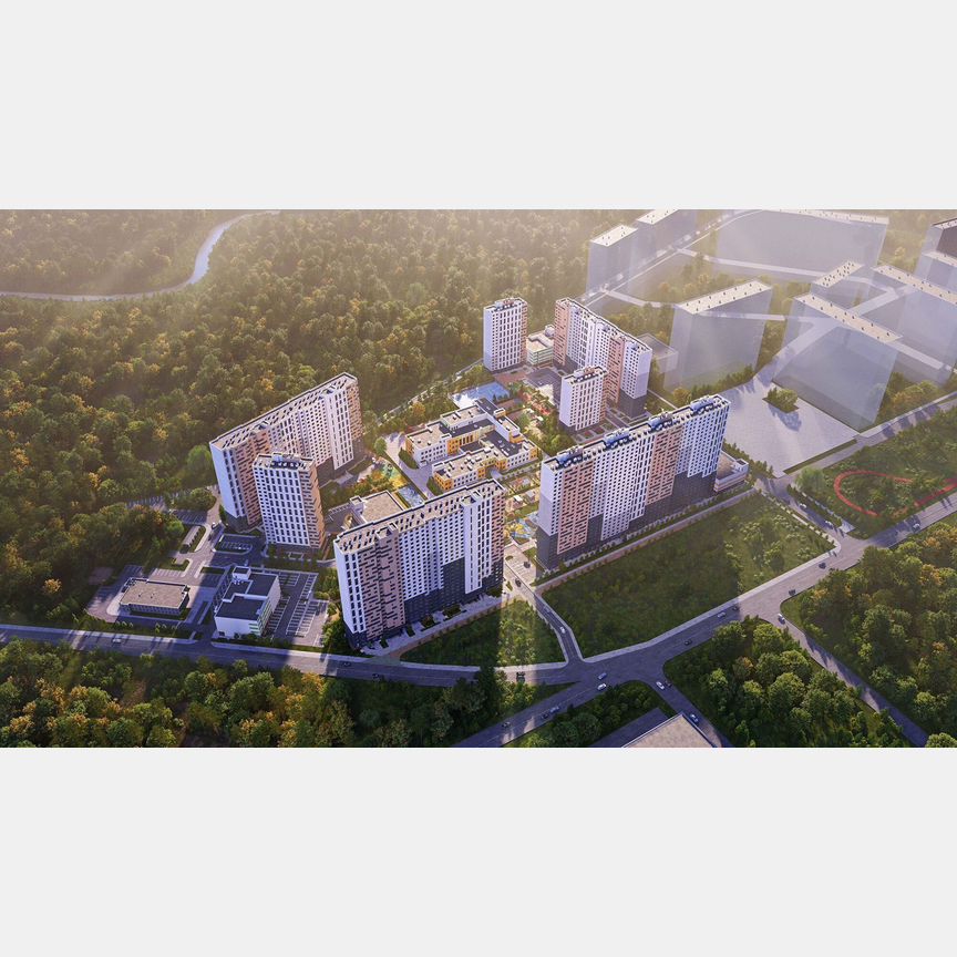 3-к. квартира, 64,1 м², 5/19 эт.
