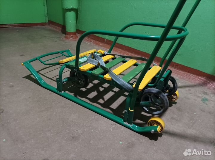 Санки тимка 5 универсал б/у+матрац (сиденье)