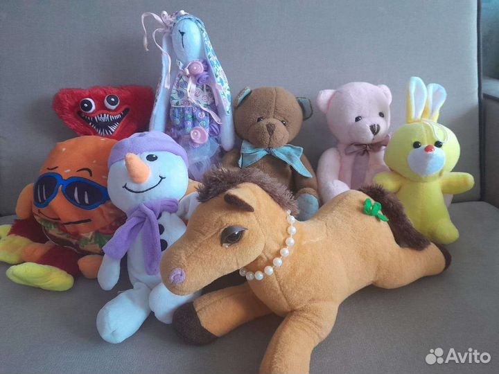 Мягкие игрушки пакетом
