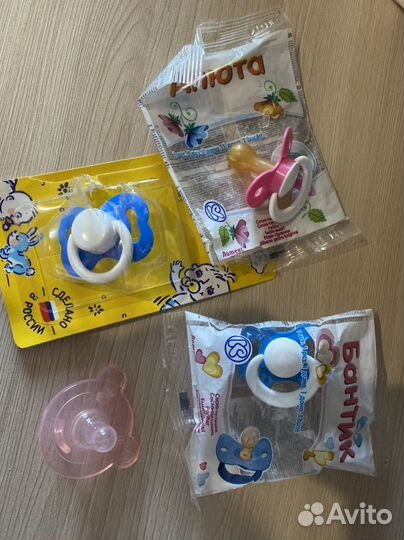 Пустышка соска бабочка