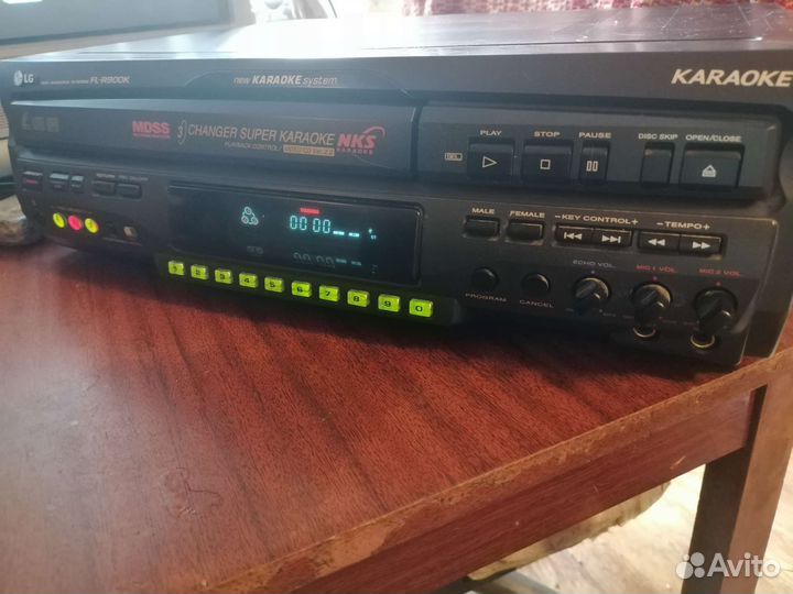 CD/VCD караоке магнитофон