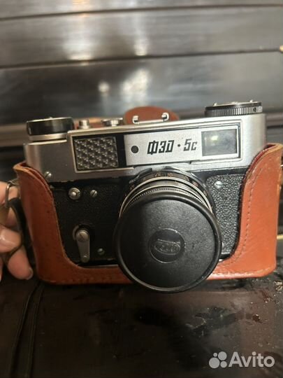 Фотоаппарат СССР фэд 5с + аксессуары