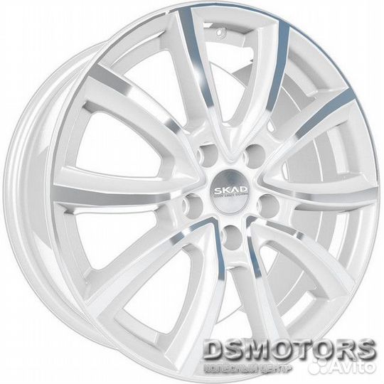 Диски Онтарио 7.0/17 5x114.3 ET50 d67.1 алмаз белы