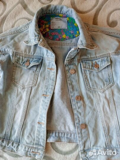 Джинсовая куртка для девочки