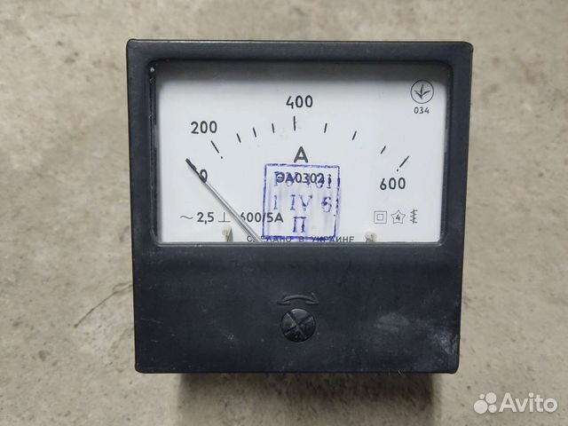 Амперметр 600 А