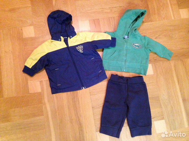 Одежда пакетом для мальчика 3-6 мес