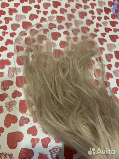 Волосы для наращивания блонд