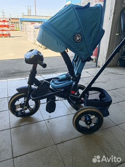Детский трехколесный велосипед складной б. У
