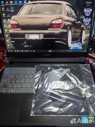 Игроноут Gigabyte Aorus 5 SE4 RTX3070+i7 12gen