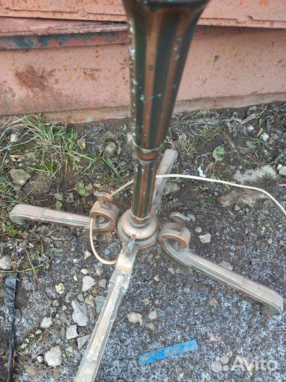 Торшер напольный СССР, с абажуром