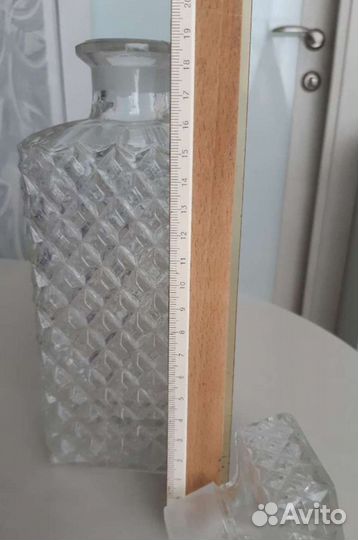 Графин штоф хрустальный времен СССР
