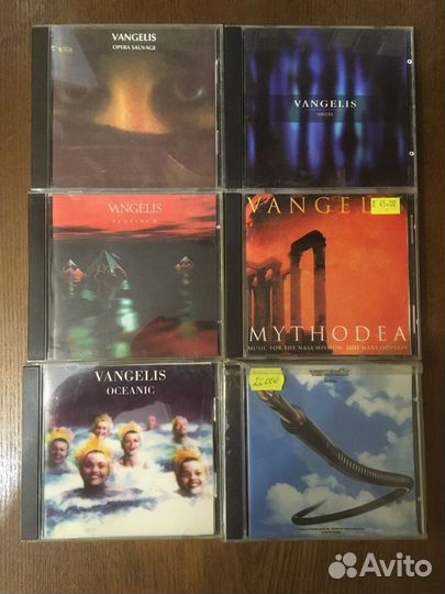 CD диски Vangelis