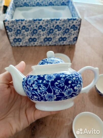 Набор свечей в виде чайного сервиза