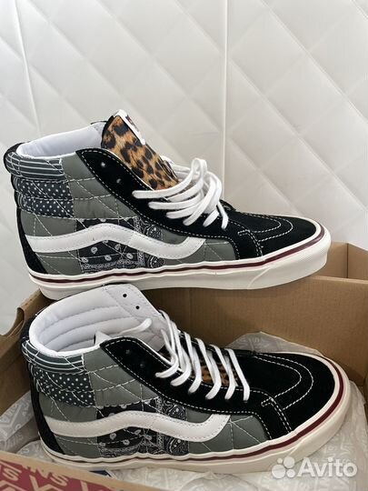 Кеды vans высокие